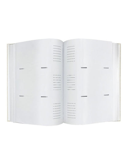 Plush Linen Photo Album 300 Photo Capacity in Cream