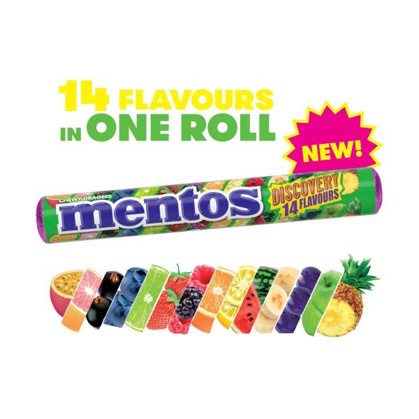 MENTOS SINGLE ROLL LIMITED EDITION 37.5G