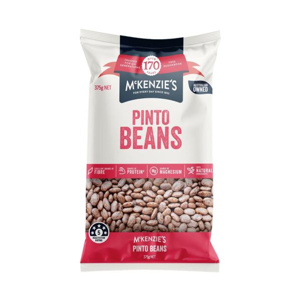 McKENZIE'S PINTO BEANS 375G