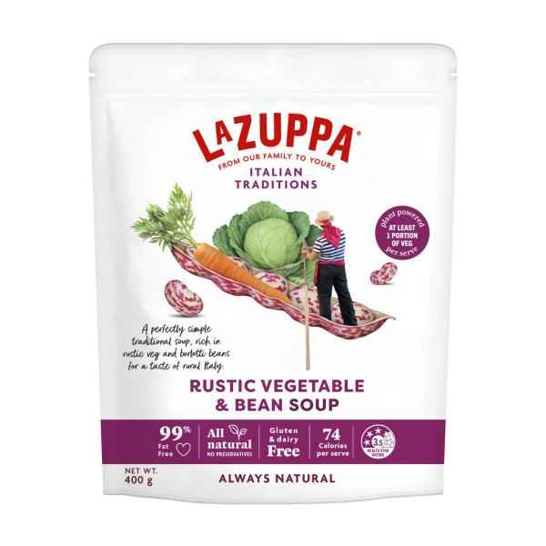 Soup Pouch Rustic Vegetable & Beans