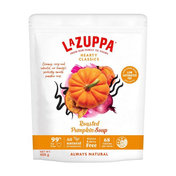 LA ZUPPA SOUP POUCH ROASTED PUMPKIN 400G