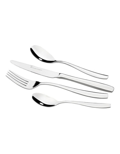 Amsterdam Cutlery Set 56 Piece in Silver