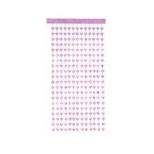 Pink Heart Foil Curtain