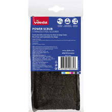 Vileda Power Scrub Scourer Stainless Steel 2 Pack