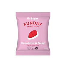 FUNDAY NO SUGAR STRAWBERRY & CREAM GUMMY 50G