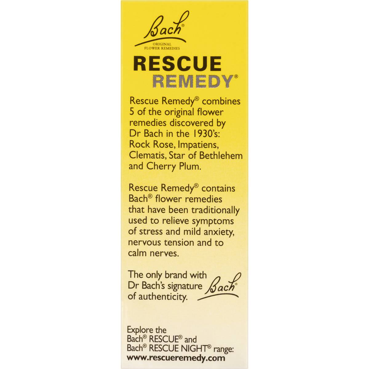 Rescue Remedy Liquid Drops 10ml