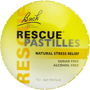 Rescue Remedy Natural Stress Relief Sugar & Alcohol Free Pastilles 50g