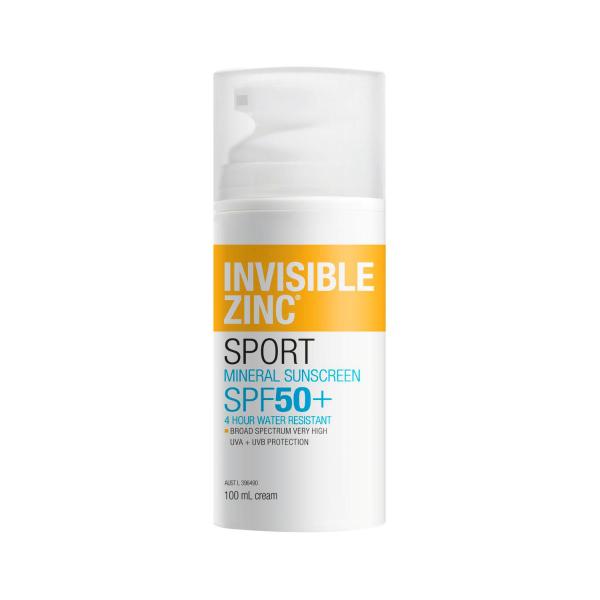INVISIBLE ZINC 4HR WATER RESISTANT SPF50+