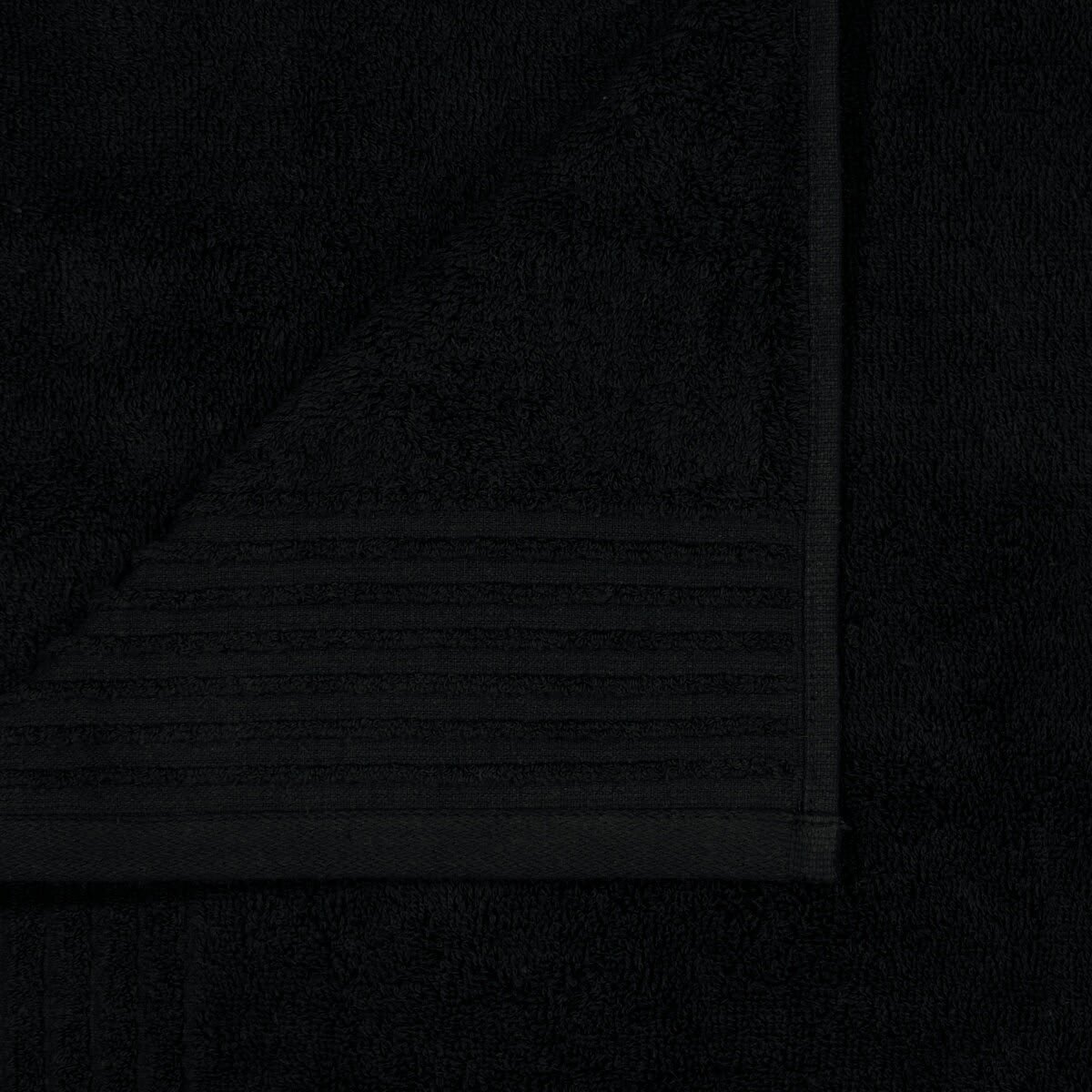 Edan Cotton Bath Towel - Black