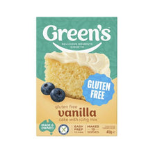 GREENS GLUTEN FREE VANILLA CAKE MIX 470G