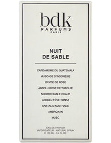 Nuit de Sable Eau De Parfum 100ml