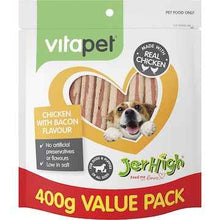 Vita Pet JerHigh Dog Treats Chicken With Bacon Flavour 400g