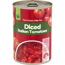 Woolworths Diced Italian Tomatoes 400g
