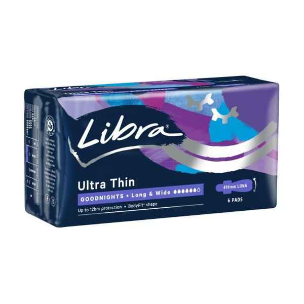 Ultra Thin Pads Goodnights Long & Wide