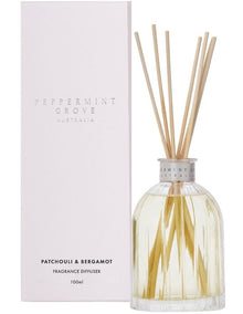 Patchouli & Bergamot Mini Fragrance Diffuser 100ml
