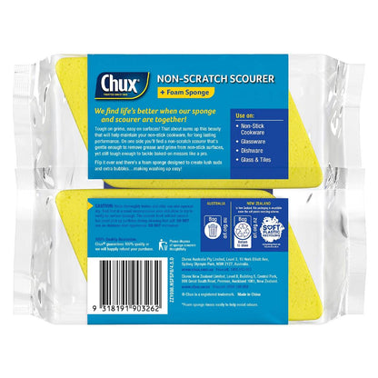 Chux Non Scratch Scourer Scrubs 8 Pack