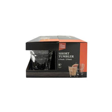 COOK & DINE SHORT TUMBLERS 270ML 4PK