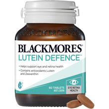 Blackmores Lutein Defence Eye Care Vitamin Tablets 60 Pack