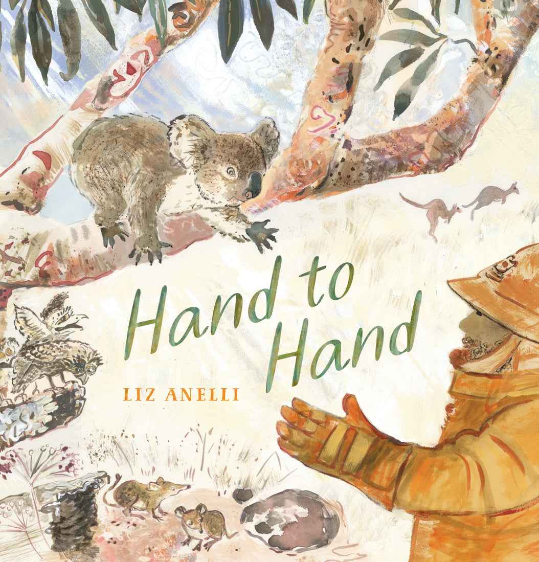 Hand to Hand Bushfire (Hardcover) by Liz Anelli Australian Animals Story Book