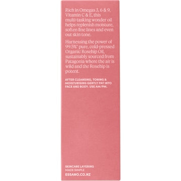 Essano Rosehip Oil Certified Organic 20mL