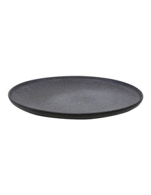 Hue Stoneware Side Plate 20cm in Black