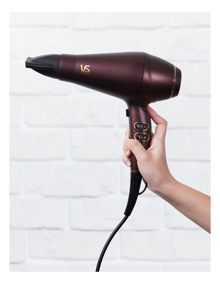 Frizz Defense Salon Hair Dryer in Mahogony VSD6395A