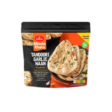 HALDIRAMS TANDOORI GARLIC NAAN 16PK 1.28KG 16pk 1.28kg