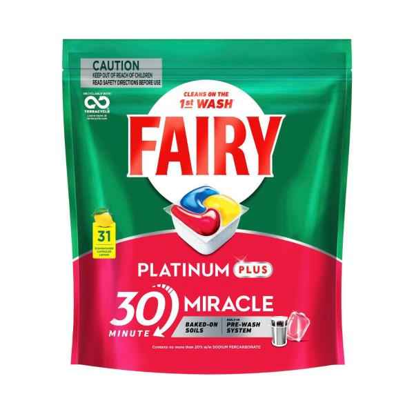 Platinum Plus Lemon Dishwashing Tablets