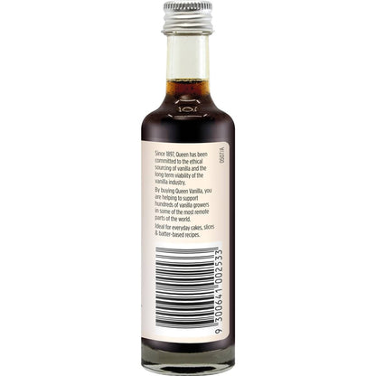 Queen Fairtrade Vanilla Extract With Seeds 50ml