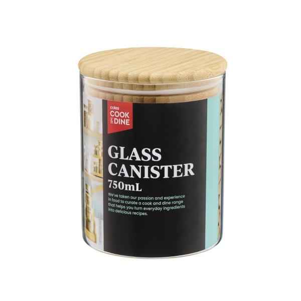 COOK & DINE GLASS CANISTER