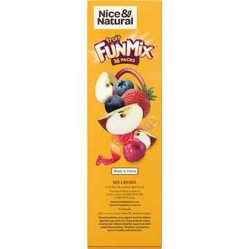 Nice & Natural Fruit Fun Mix Variety Multi 16 pack