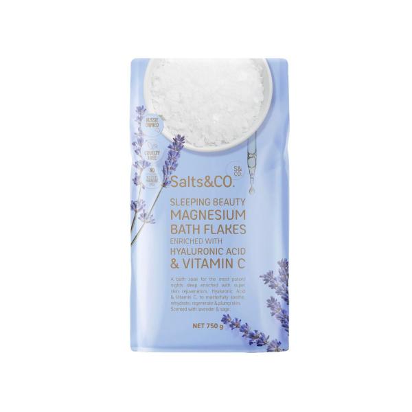 SALT & CO MAGNESIUM FLAKES SLEEPING BEAUTY 750G