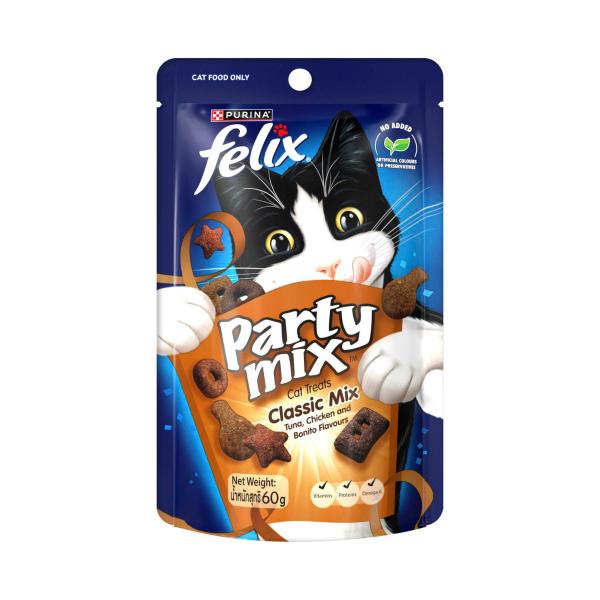 FELIX PARTY MIX CLASSIC CAT TREATS 60 GRAM