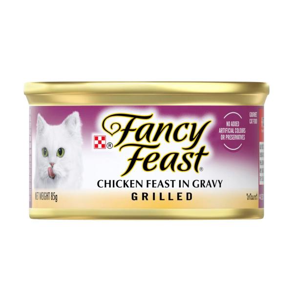 FANCY FEAST GRILLED WITH CHICKEN CAT FOOD 85GRAM