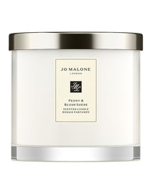 Peony and Blush Suede Deluxe Candle