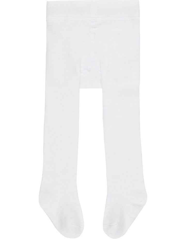 Baby Party Tights in White