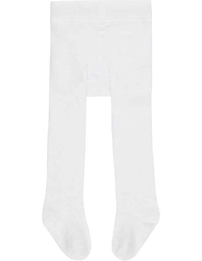 Baby Party Tights in White