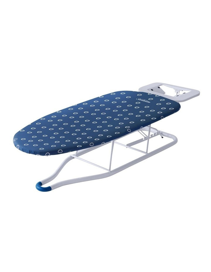 HiLo Adjustable Tabletop Ironing Board White/Blue SB1300