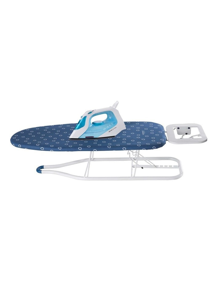 HiLo Adjustable Tabletop Ironing Board White/Blue SB1300