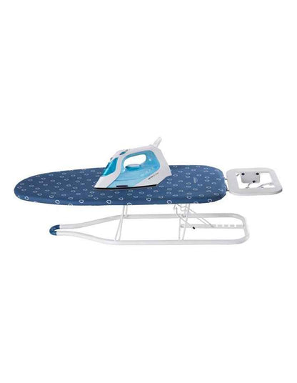 HiLo Adjustable Tabletop Ironing Board White/Blue SB1300