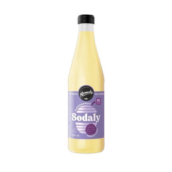 REMEDY SODALY PASSIONFRUIT 330ML