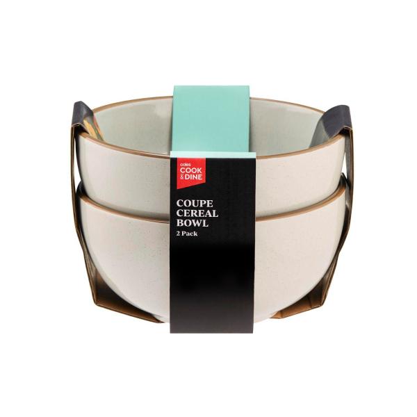 COOK & DINE COUPE CEREAL BOWLS