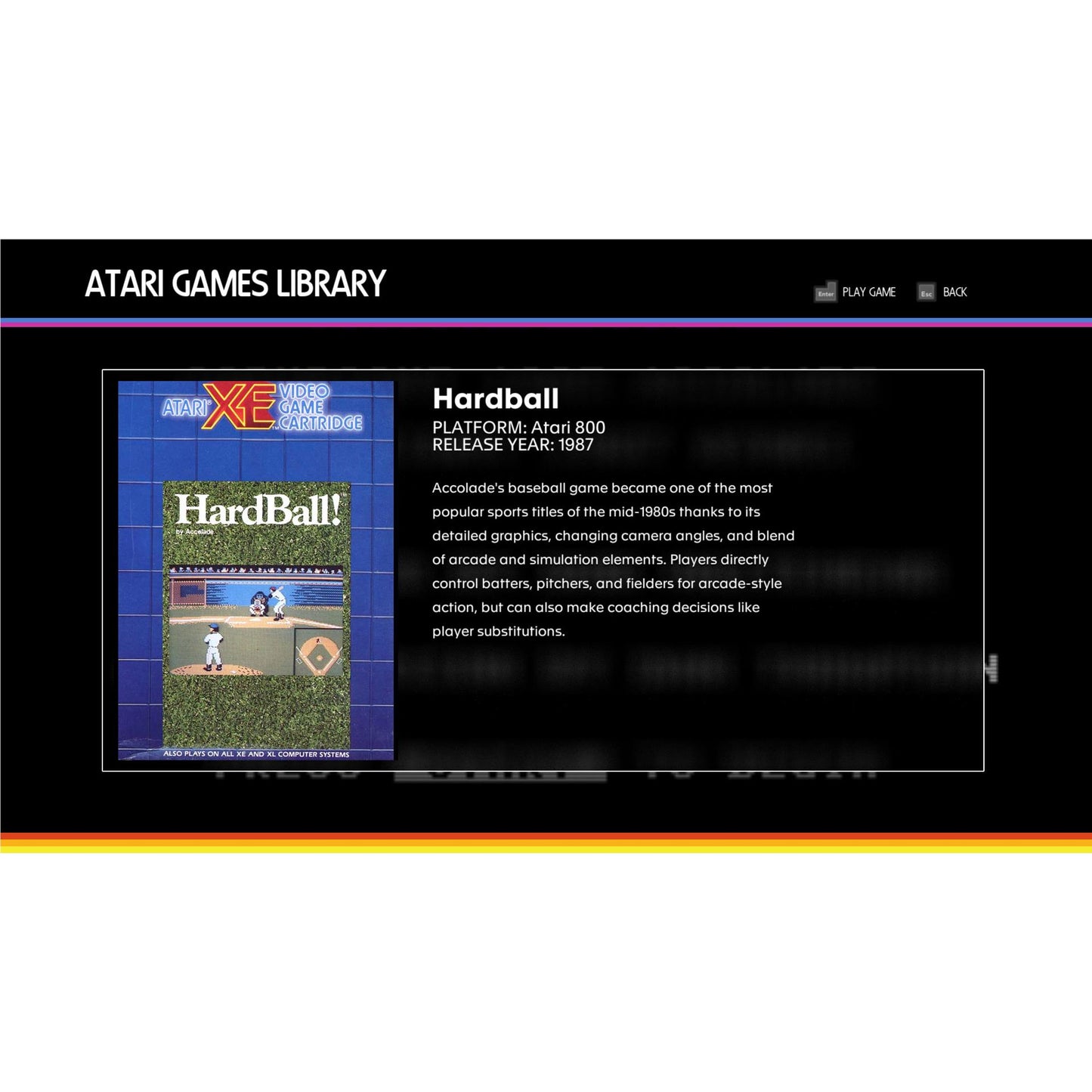 Atari 50: The Anniversary Celebration Expanded Edition