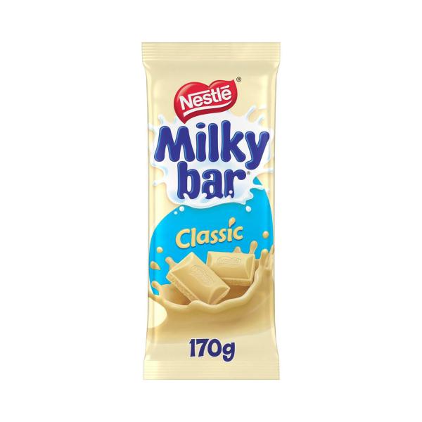 MILKYBAR WHITE CHOC BLOCK 170G