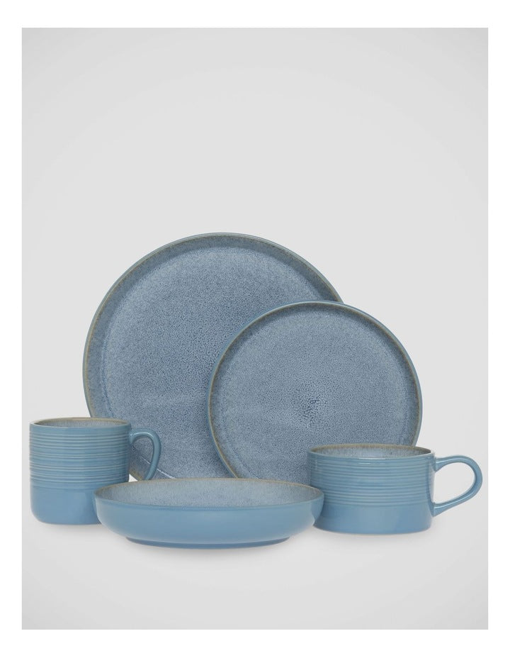 Esperance Shallow Bowl 20.4cm in Blue
