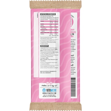 Vitawerx Protein White Chocolate Bar 100g