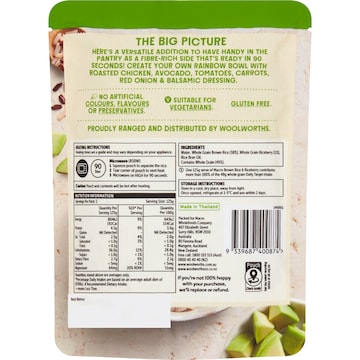 Macro Brown Rice & Riceberry Pouch 250g