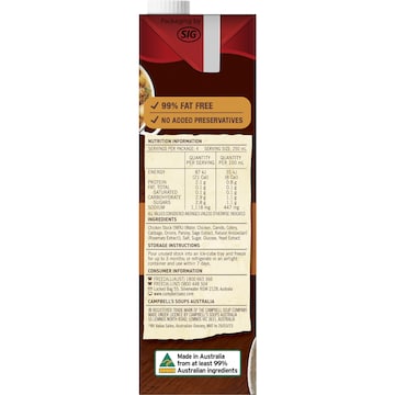 Campbell's Real Stock Chicken 1L