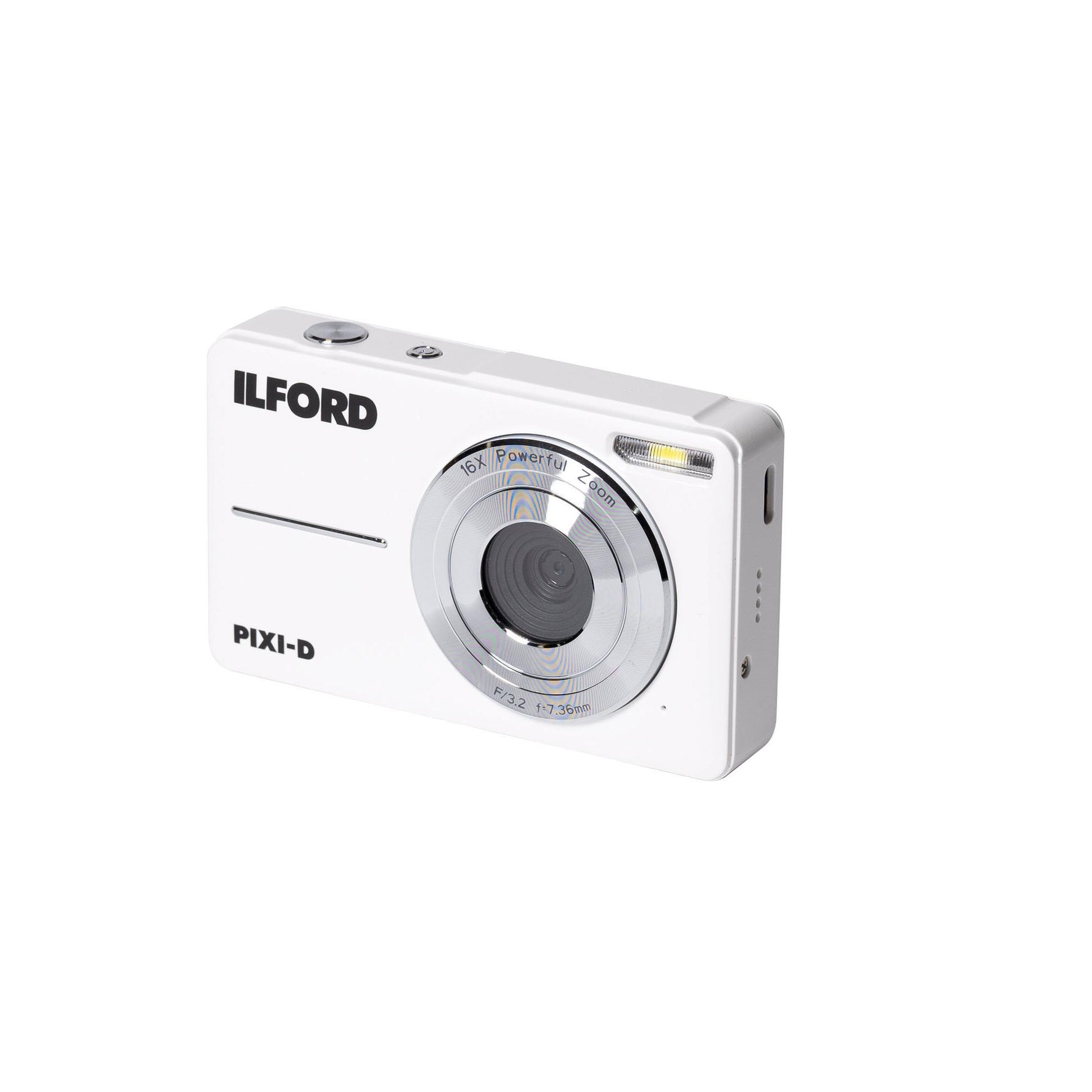 ILFORD PIXI-D Compact Digital Camera (Pearl White)
