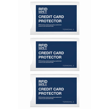 Terminal 2 RFID Credit Card Protector V2 (3 Pack)